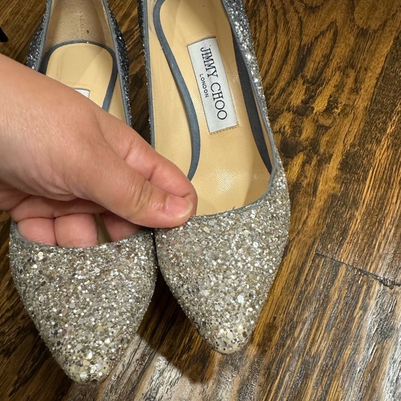 Jimmy Choo glitter heels - Picture 8 of 9